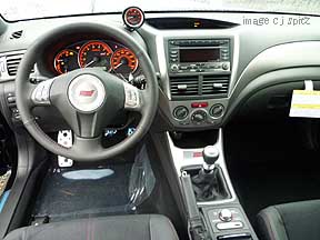 new late February 2010- STI SE model, dashboard shown