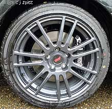 new 2010 STI SE alloy wheel