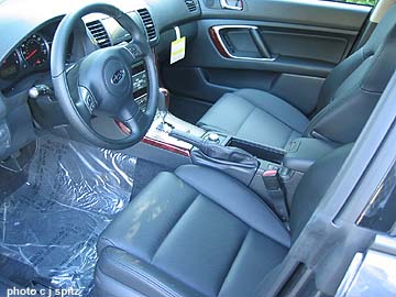 2007 GT with perforated gray leather