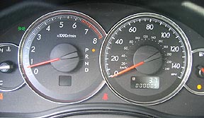 2008 Legacy instrument panel