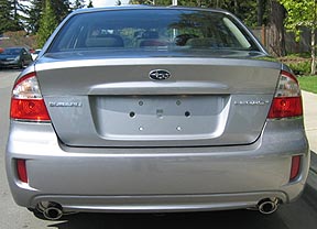 2008 Legacy rear end