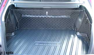 Subaru Legacy, Outback seatback and side cargo nets