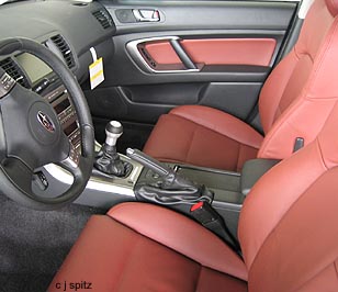 2006 legacy GT spec.B brick red leather
