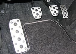 optional medal pedals
