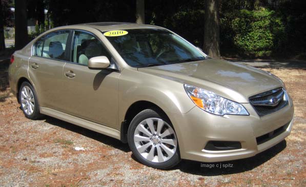 2010 Legacy sedan. harvest gold