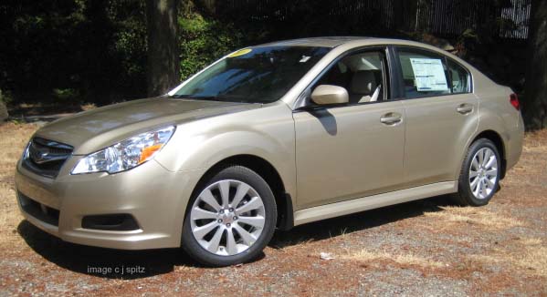 2010 Subaru Legacy- the color is Harvest Gold