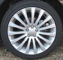 2010 Legacy GT 18 alloy wheel