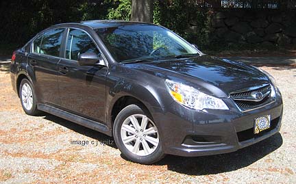 graphite gray Premium Legacy sedan, 16 alloys