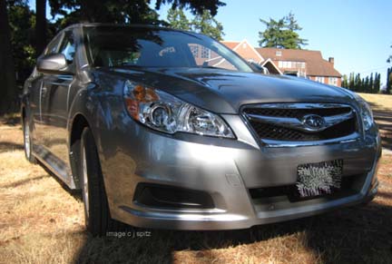 silver 2010 Subaru Legacy