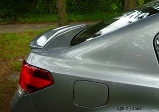 optional rear spoiler