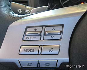 radio and voice activated bluetoon steering wheel controls