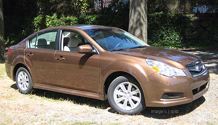 Subaru Legacy Carmel Bronze Pearl- new for color for 2011