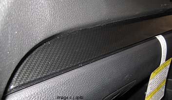 new for 2011 Subaru Legacy GT, carbon fiber patterned trim