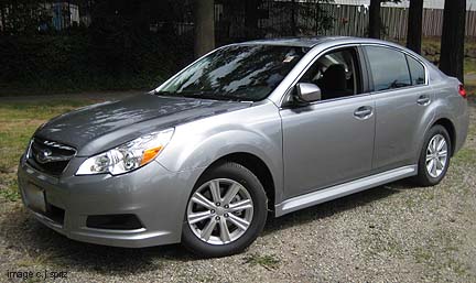 2011 Subaru Legacy- steel silver