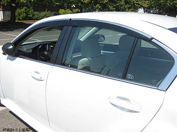 2011 2010 Subaru legacy side window moldings