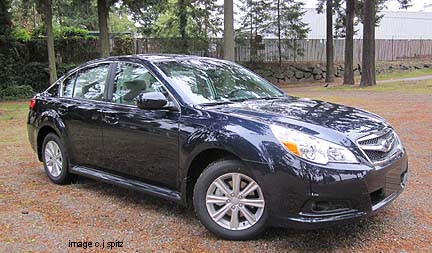 subaru legacy sedan, deep indigo color