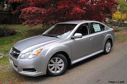 2012 Subaru Legacy sedan, Ice Silver Metallic color