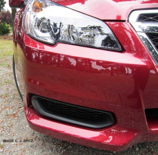 2013 subaru legacy without fog lights