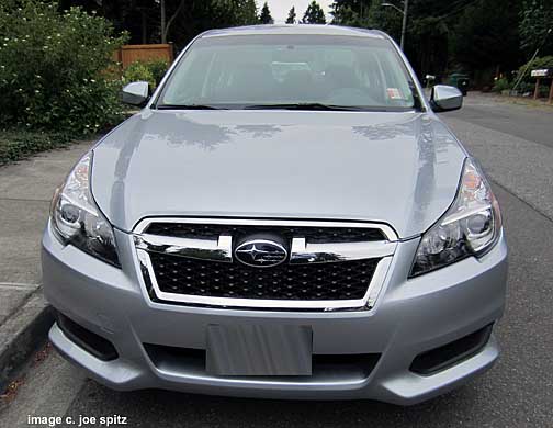 2013 subaru legacy has a new front grill