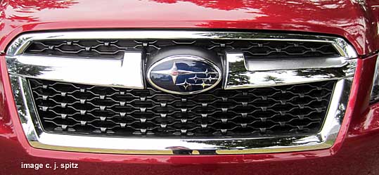 2013 subaru legacy redesigned front grill