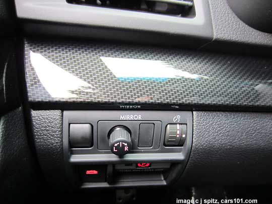 2013 subaru legacy sport carbon fiber looking interior trim