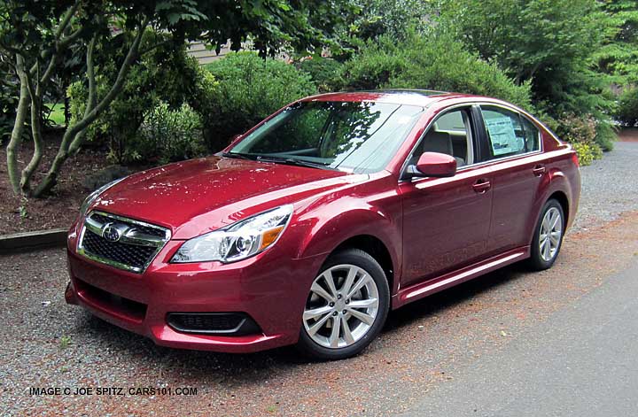 2013 legacy, venetian red color