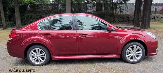 2013 subaru legacy, color ventian red