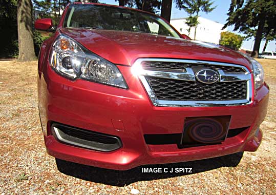 venetian red 2014 subaru legacy grill