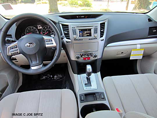 2014 legacy premium interior, warm ivory beige cloth