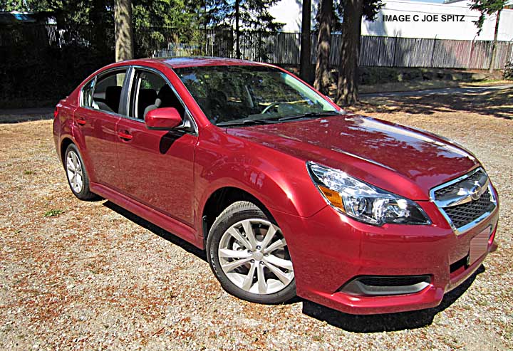 2014 subaru 2.5i premium 4 door sedan, venetian red color