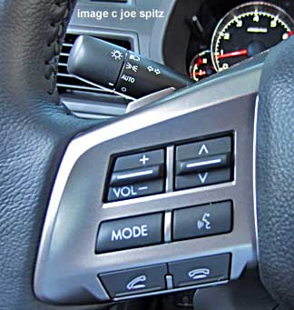 2014 subaru legacy steering wheel hands free bluetooth controls