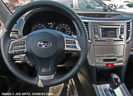 2014 subaru legacy limited steering wheel with harman/kardon stereo  with 4.3" display scree