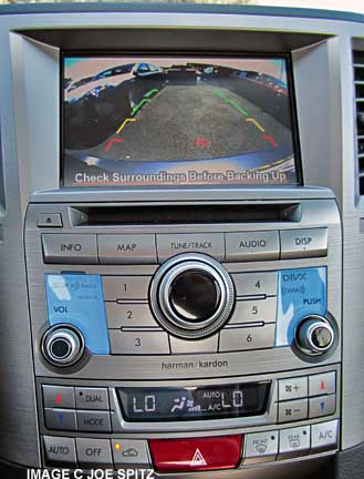 2014 subaru legacy limited navigation screen