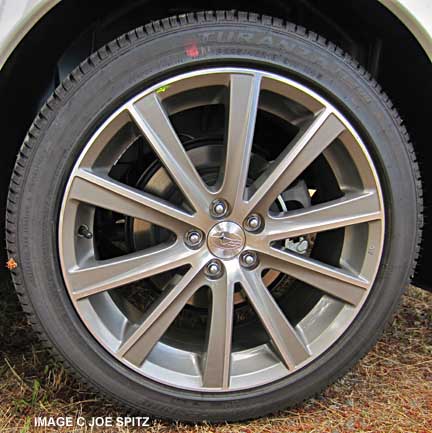2014 subaru legacy sport 18" alloy wheel