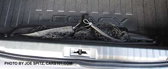 2015 Legacy optional cargo net comes in an easy to remove case