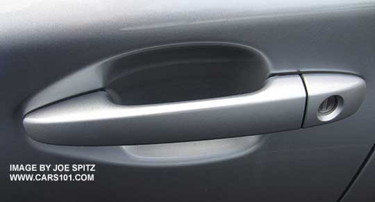 2015 Subaru Legacy driver's door handle.