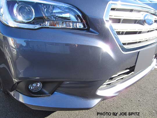 2015 Legacy fog light. Carbide Gray shown