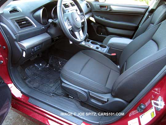 2015 Legacy interior