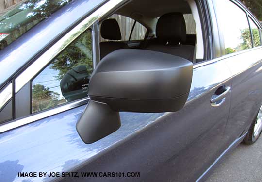 2015 Legacy 2.5i black unpainted outside mirror