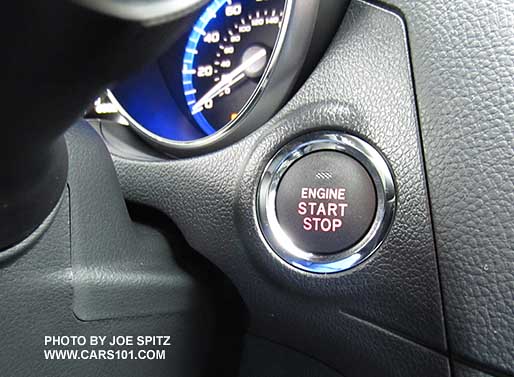 2015 Subaru legacy optional push start/stop button