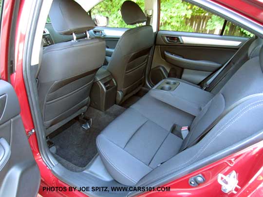 2015 Legacy rear seat