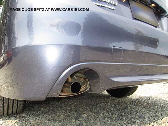 2015 Legacy 2.5i basic exhaust tip