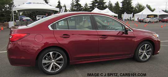 venetian red Legacy 2015 sedan