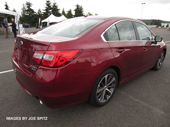 rear view 2015 Subaru Legacy