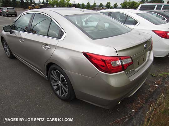 rear view 2015 Subaru Legacy