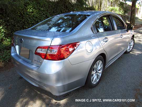 2015 Subaru Legacy Premium sedan, ice silver