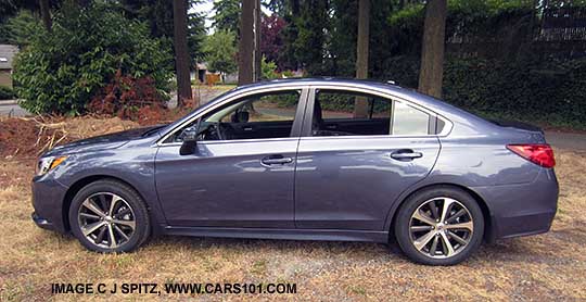 2015 twilight blue Legacy Limited side view