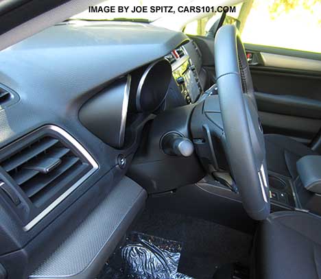 2015 Subaru Legacy steering wheel tilt and telescoping adjustments