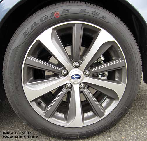 2015 Legacy Limited 18" alloy wheel