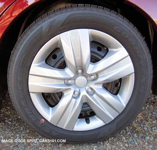 2015 Subaru legacy 2.5i steel wheel with full wheel cover